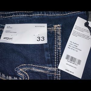 Silver women’s jeans